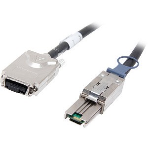 IC-MSAS-MLEX-1M Mini-SAS to Multi-Lane 1M External Shielded Cable