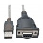 IC-USB-DB9F-3M  USB to DB9 Female Serial Cable  for HP Integrity Server & Alpha  COM Port