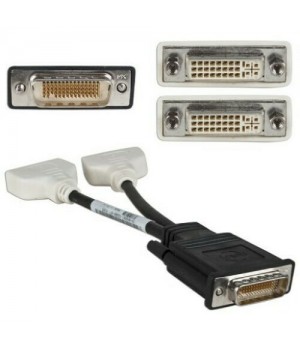 338285-009 AH423A Y Cable - Single to Dual DVI for Dual Head HPE Integrity server