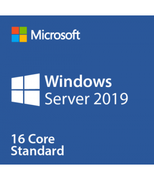 MIcrosoft Windows 2019 Standard Server 16 Core DVD and License Key NEW Sealed